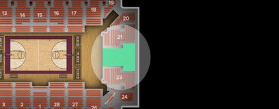 Seat view from Section