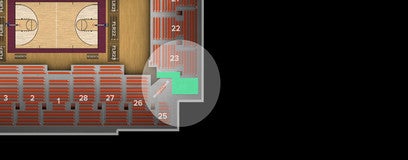 Seat view from Section