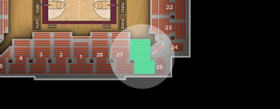 Seat view from Section