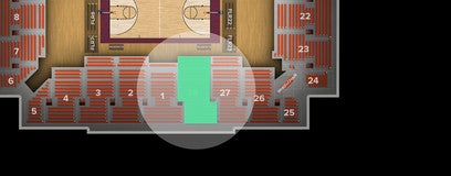 Seat view from Section