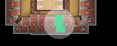 Seat view from Section