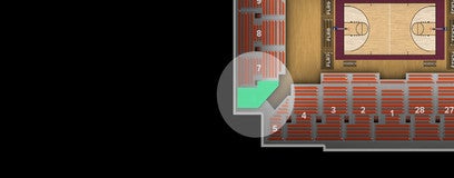 Seat view from Section