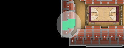 Seat view from Section