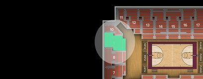 Seat view from Section