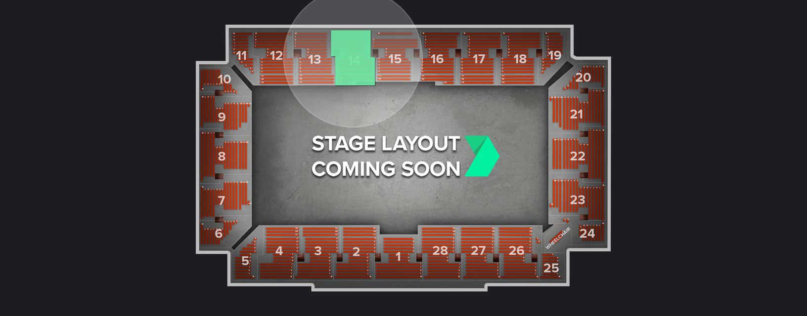Seat view from Section