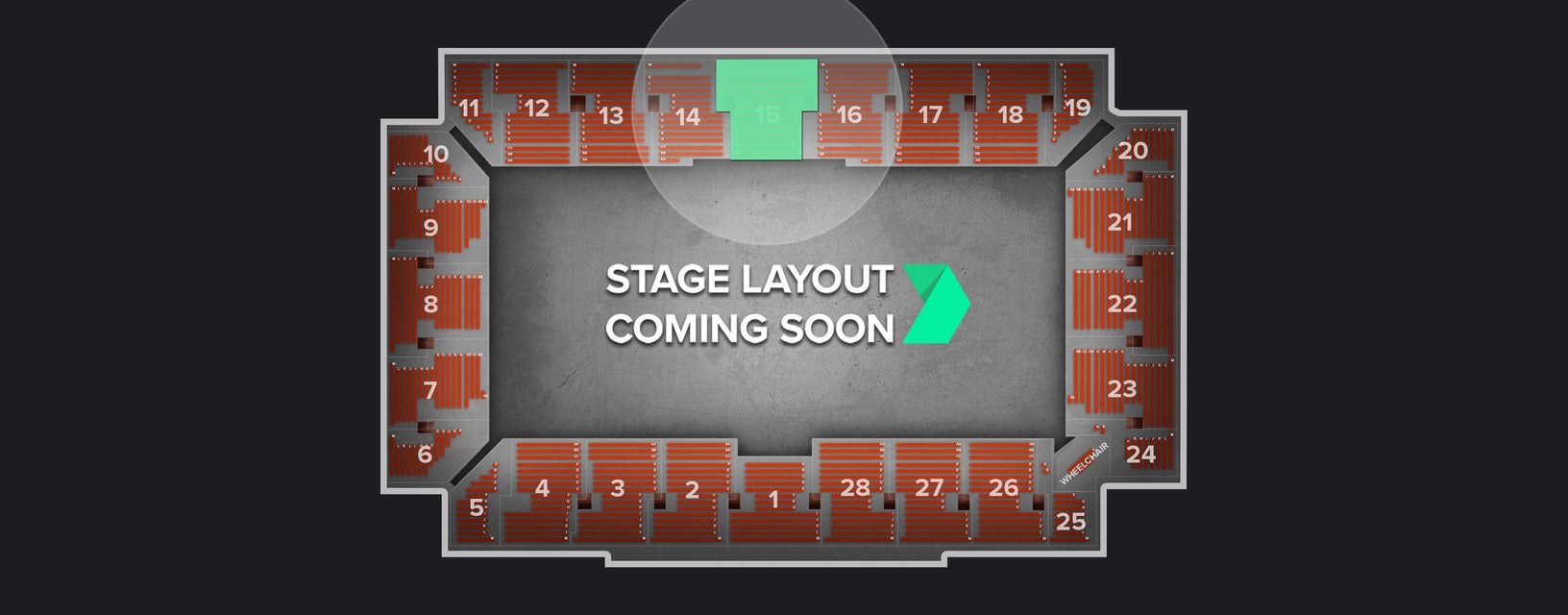Seat view from Section