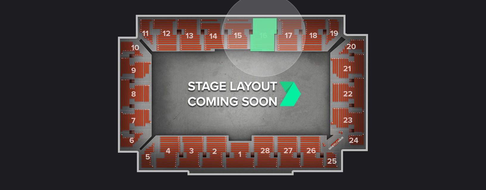 Seat view from Section