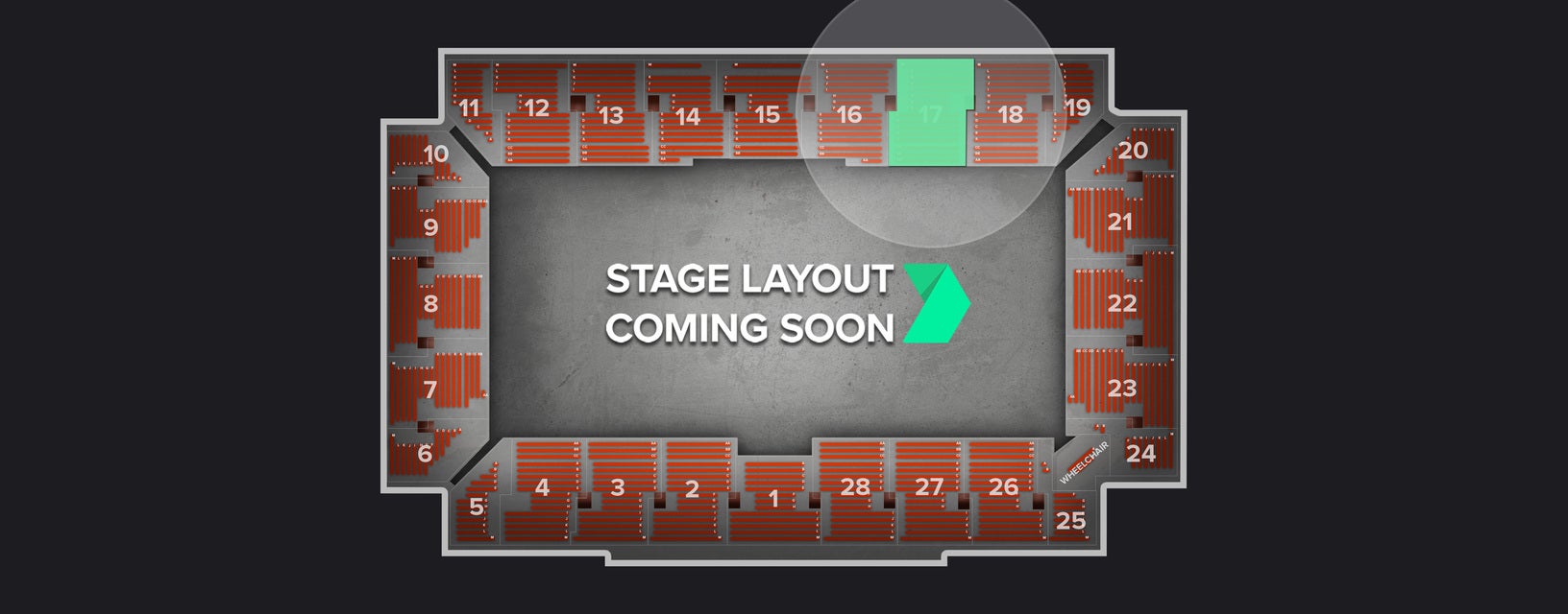 Seat view from Section