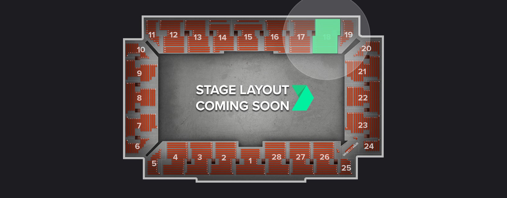 Seat view from Section