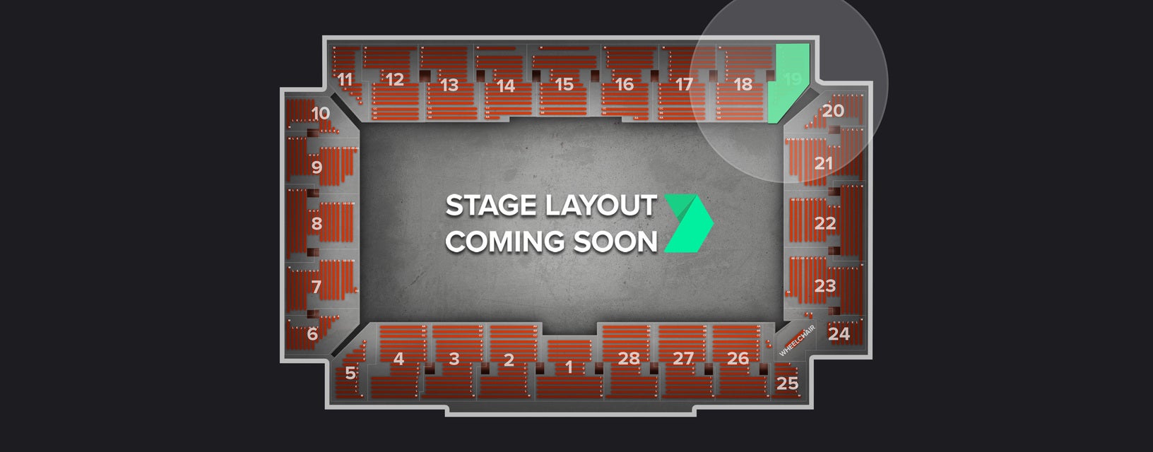 Seat view from Section