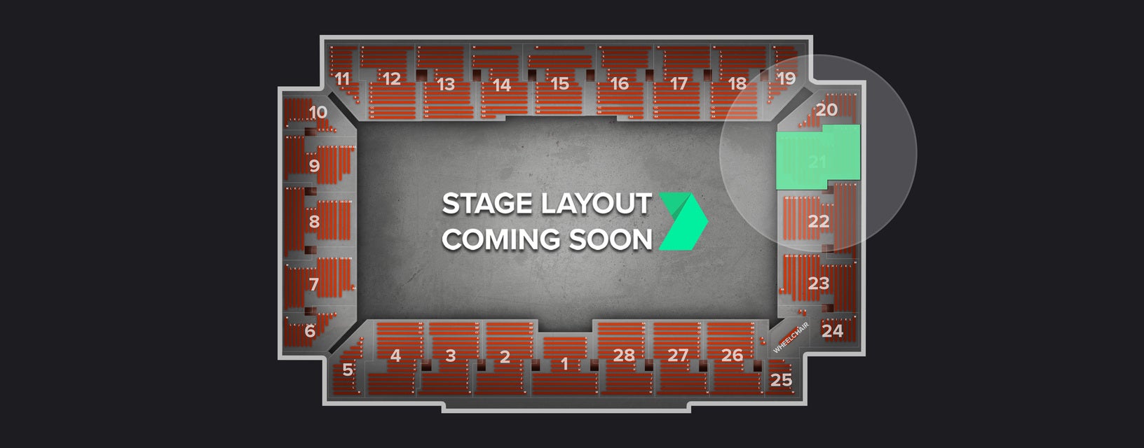 Seat view from Section