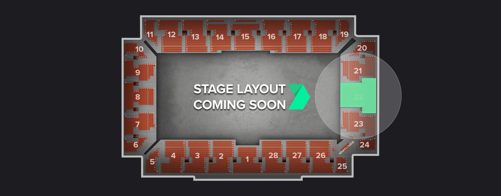 Seat view from Section