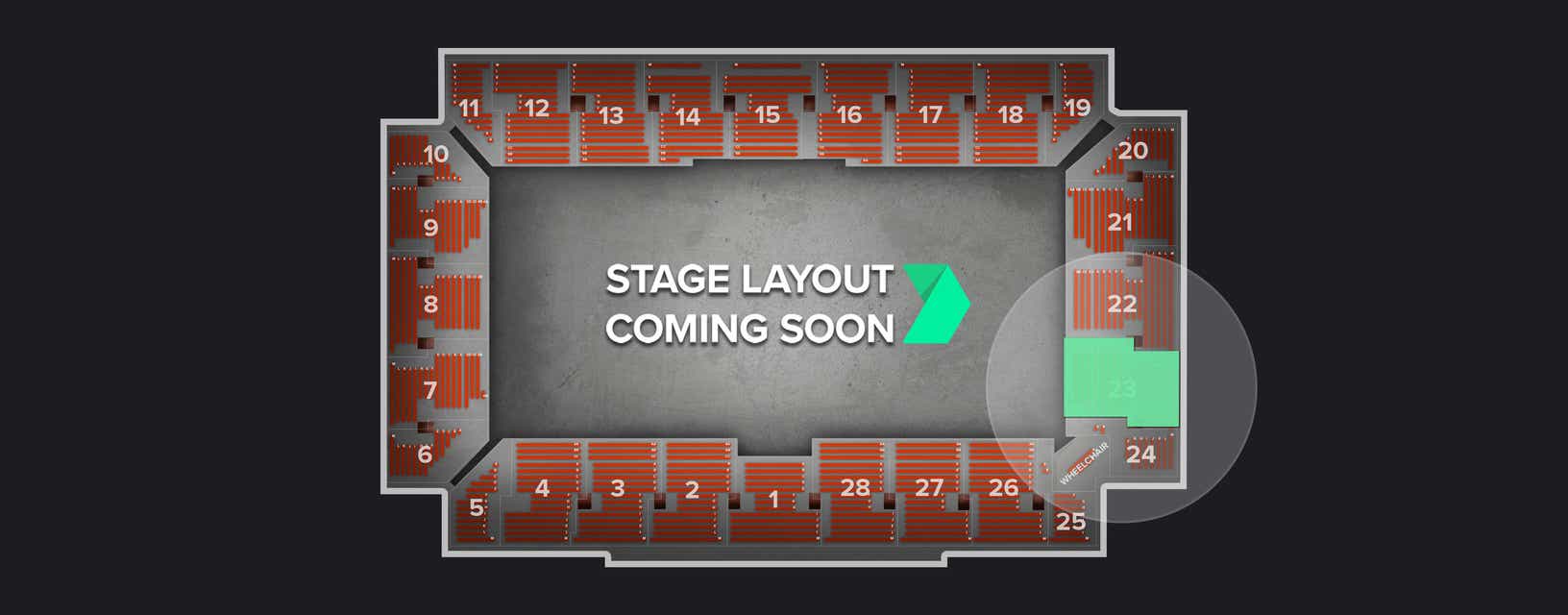 Seat view from Section