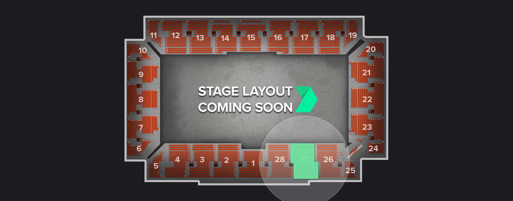 Seat view from Section