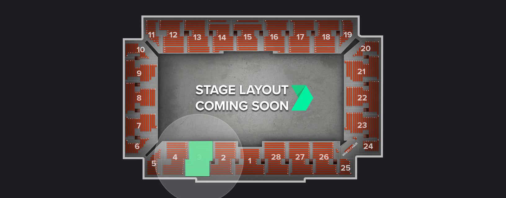Seat view from Section