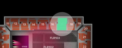 Seat view from Section