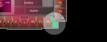 Seat view from Section