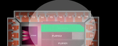 Seat view from Floor