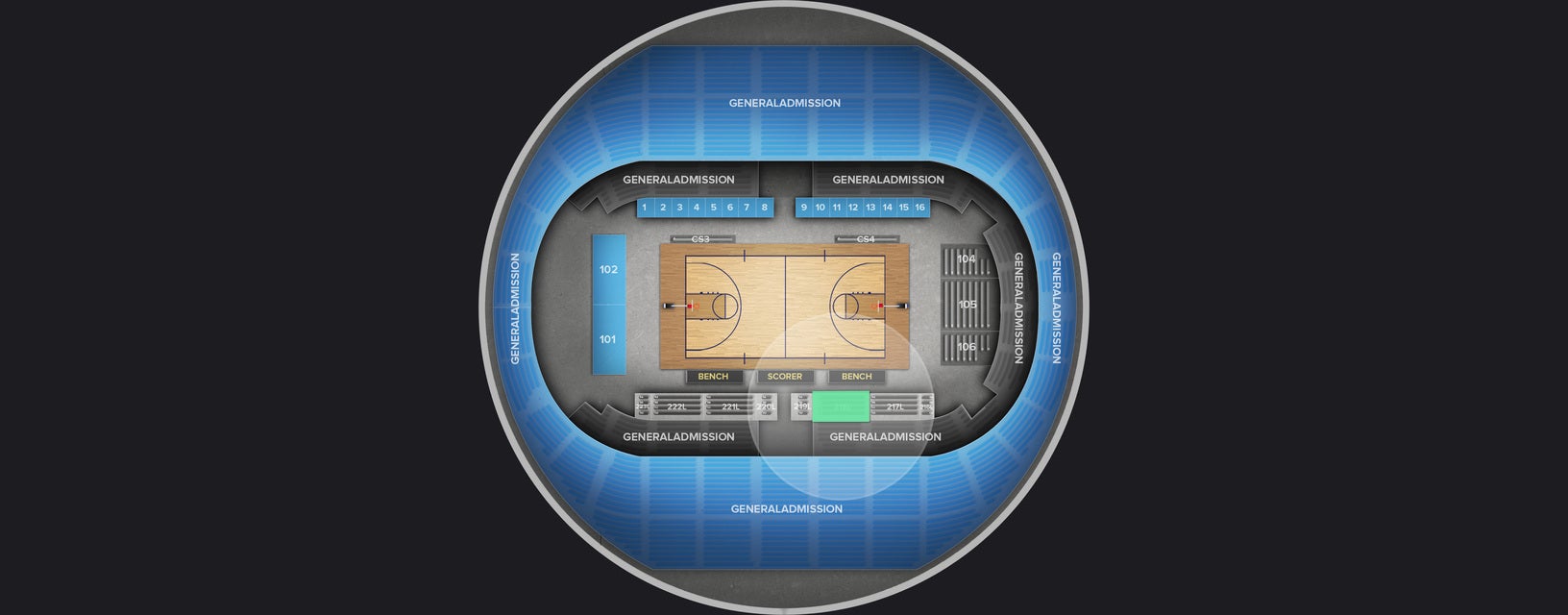 Seat view from Lower