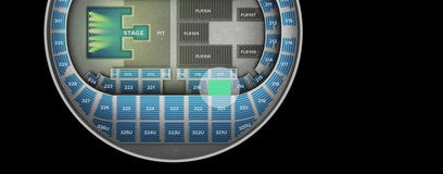 Seat view from Lower