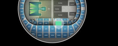 Seat view from Lower