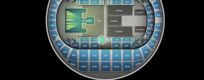 Seat view from Lower