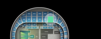 Seat view from Upper