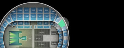 Seat view from Upper