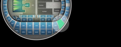 Seat view from Upper