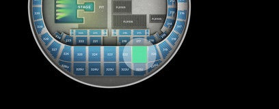 Seat view from Upper