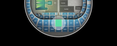 Seat view from Upper