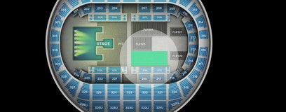 Seat view from Floor