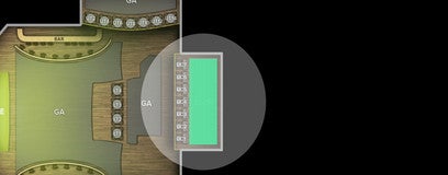 Seat view from Bleachers