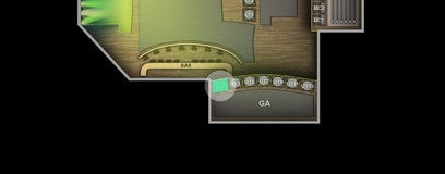 Seat view from Upper Table