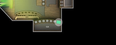 Seat view from Upper Table