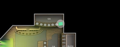 Seat view from Upper Table