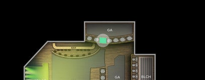 Seat view from Upper Table