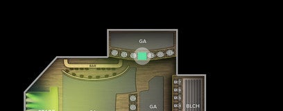 Seat view from Upper Table