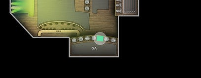 Seat view from Upper Table