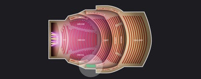 Seat view from Dress Circle Box