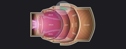 Seat view from Dress Circle Box