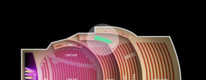 Seat view from Dress Circle Box