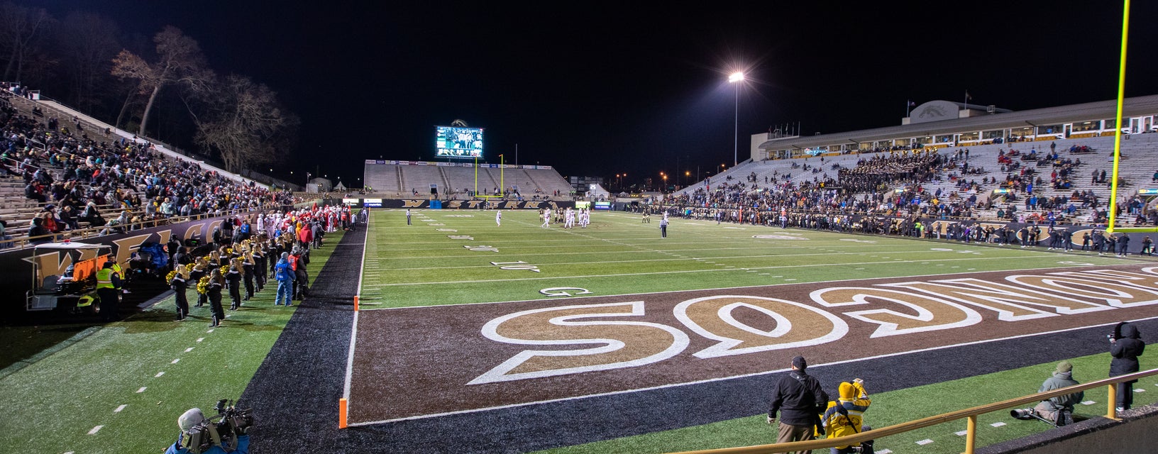 Seat view from End Zone