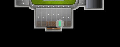Seat view from Club Level