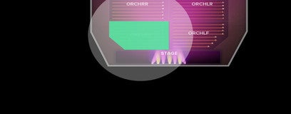 Seat view from Orchestra