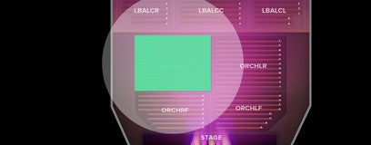 Seat view from Orchestra