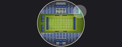 Seat view from Stands