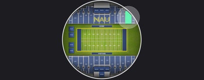 Seat view from Stands
