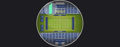 Seat view from Stands