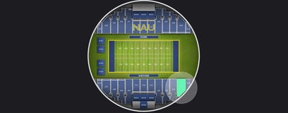 Seat view from Stands